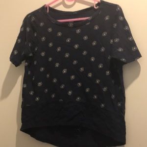 navy blue tee